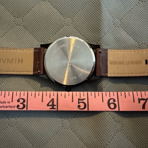 Brown Leather Men's MVMT Watch - Picture 3 of 5